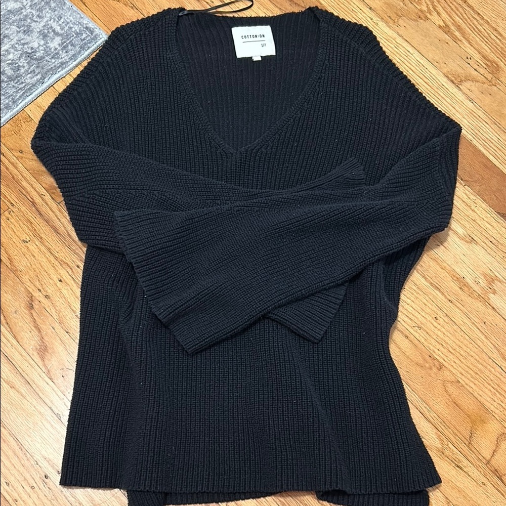 Cotton On Black Off-the-Shoulder Sweater